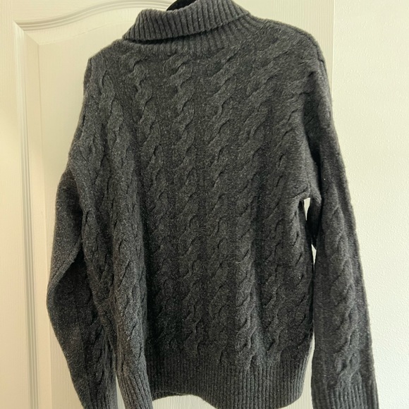 Nordstrom Oversized Mock Neck Sweater SZ S - Picture 2 of 4